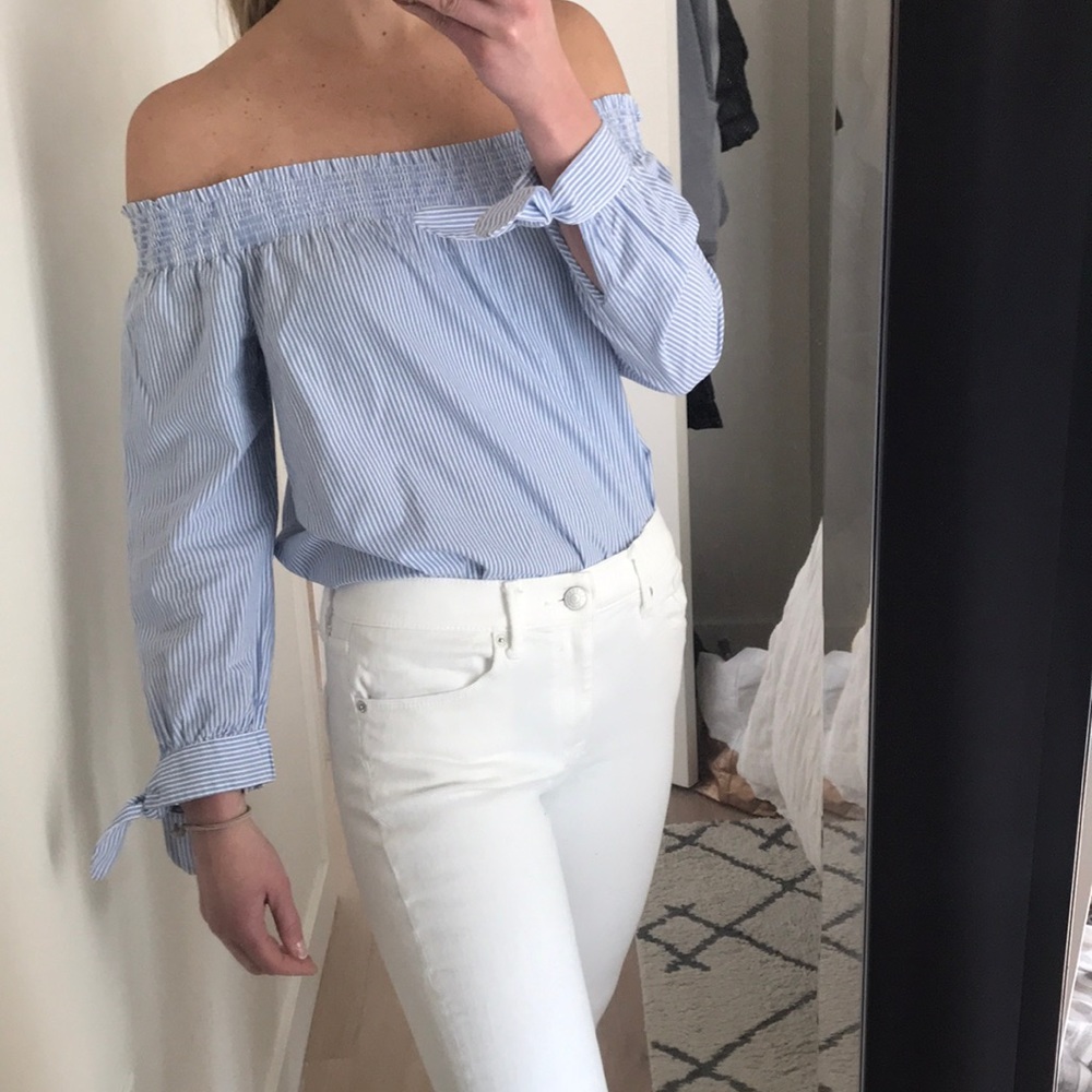 Perfect off the shoulder summer top
